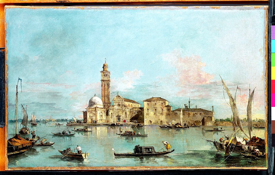 Francesco Guardi - The Island of San Michele, Venice - 2019.141.13 - Metropolitan Museum of Art