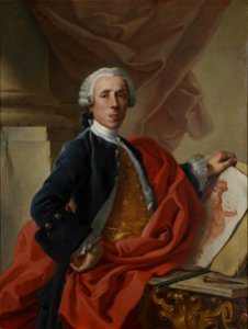 Francesco de Mura - Self-Portrait - 62.48 - Minneapolis Institute of Arts. Free illustration for personal and commercial use.