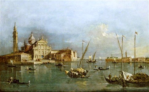 Francesco Guardi (1712-1793) - San Giorgio Maggiore, Venice - 446815 - National Trust