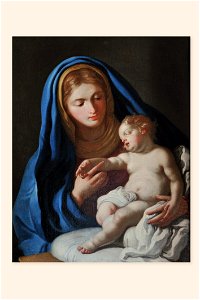 Francesco De Mura - Madonna con Gesù bambino