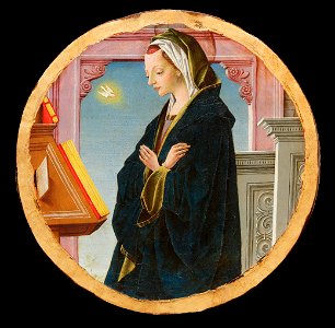 Francesco del Cossa, Virgin Annunciate. 1473, Gazzada, Museo di Villa Cagnola
