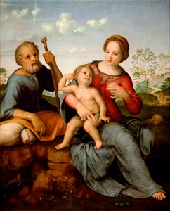 Francesco di Cristofano, gen. Franciabigio - Heilige Familie - GG 206 - Kunsthistorisches Museum