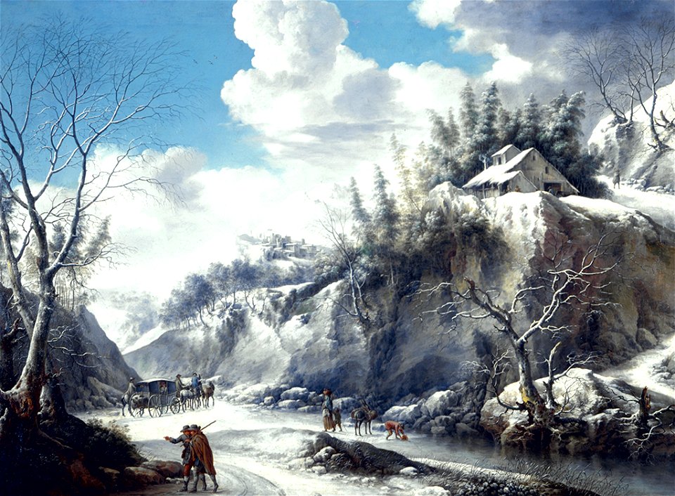 Francesco Foschi - Winter Landscape - 85.029 - Rhode Island School of Design Museum