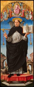 Francesco del Cossa, St. Vincent Ferrer, 1470-73, National Gallery London