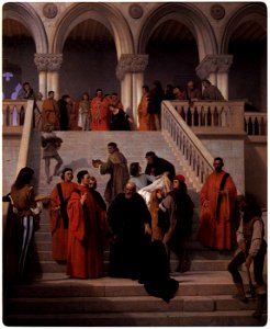 Francesco Hayez - The Last Moments of Doge Marin Faliero - WGA11223