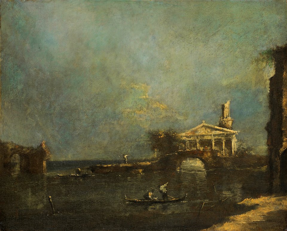 Francesco Guardi - Lagune bij Venetië