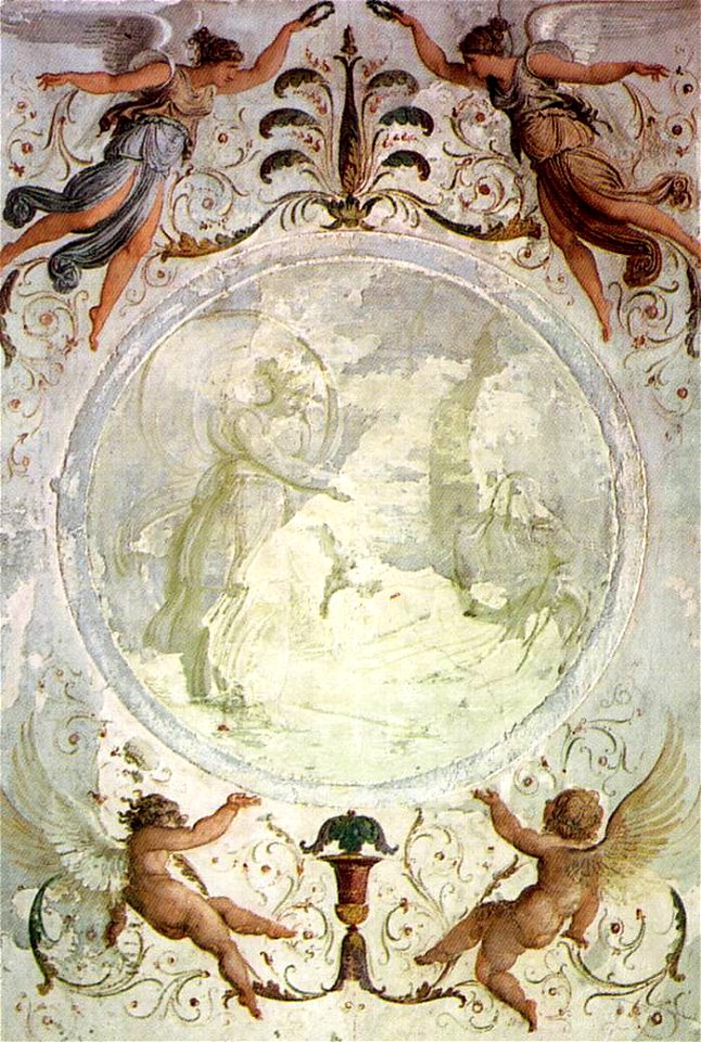 Francesco Hayez - Thethys Immerses Achilles in the Waters of Styx - WGA11224