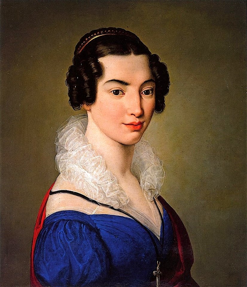 Francesco Hayez - Ritratto di Antonietta Vitali Sola
