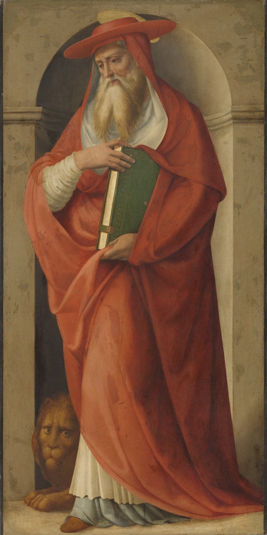Francesco Granacci - Hl. Hieronymus - 1065 - Bavarian State Painting Collections