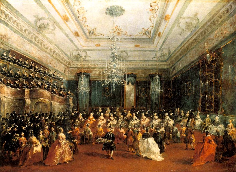 Francesco Guardi - Ladies Concert at the Philharmonic Hall - WGA10877