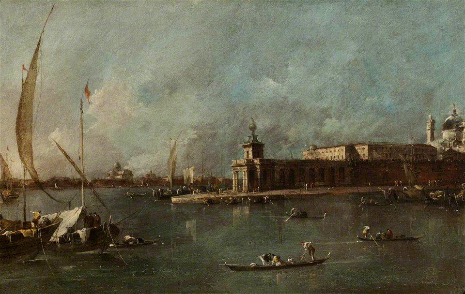 Francesco Guardi (1712-1793) - The Dogana, Venice - 446814 - National Trust