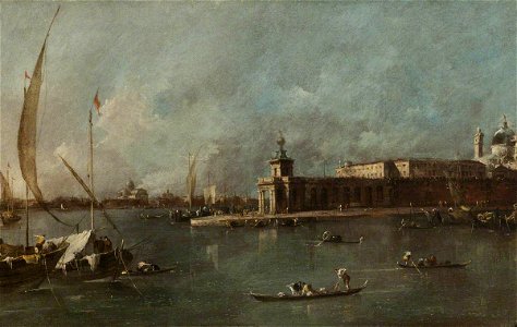 Francesco Guardi (1712-1793) - The Dogana, Venice - 446814 - National Trust