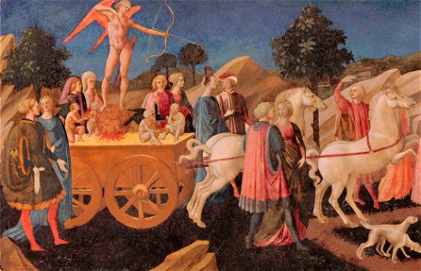 Francesco Pesellino - Trionfo dell'Amore