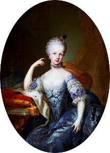Francesco Liani – Maria Josepha of Austria (1767). Free illustration for personal and commercial use.