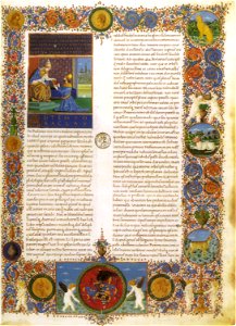 Francesco rosselli, comographia di tolomeo, incipit, biblioteca ap vaticana, ms urb lat 277 f 2r