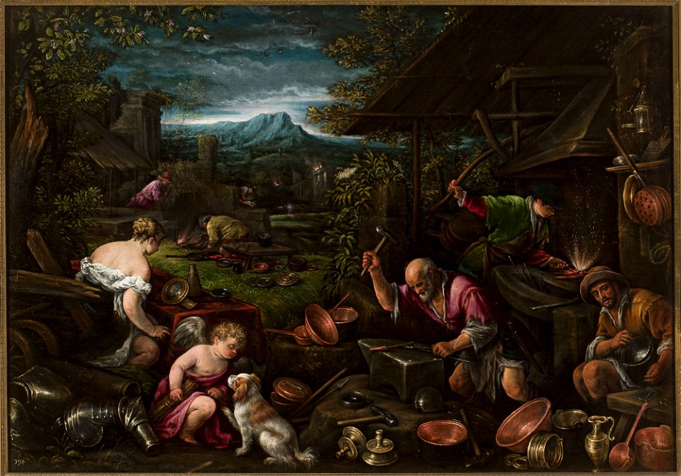 Francesco II Bassano - Forge of Vulcan - M.Ob.86 - National Museum in Warsaw