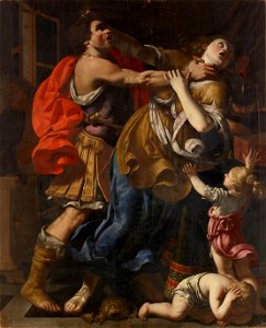 Francesco Incarnatini - Räuberischer Überfall - GG 2482 - Kunsthistorisches Museum