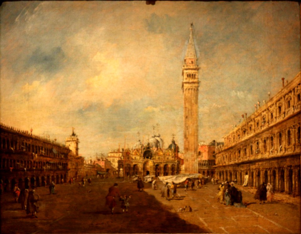 Francesco Guardi - Vue de la place Saint-Marc