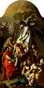 Francesco Solimena - The Deposition - Google Art Project