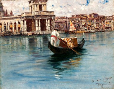 Francesco Mancini Canal Grande 1889