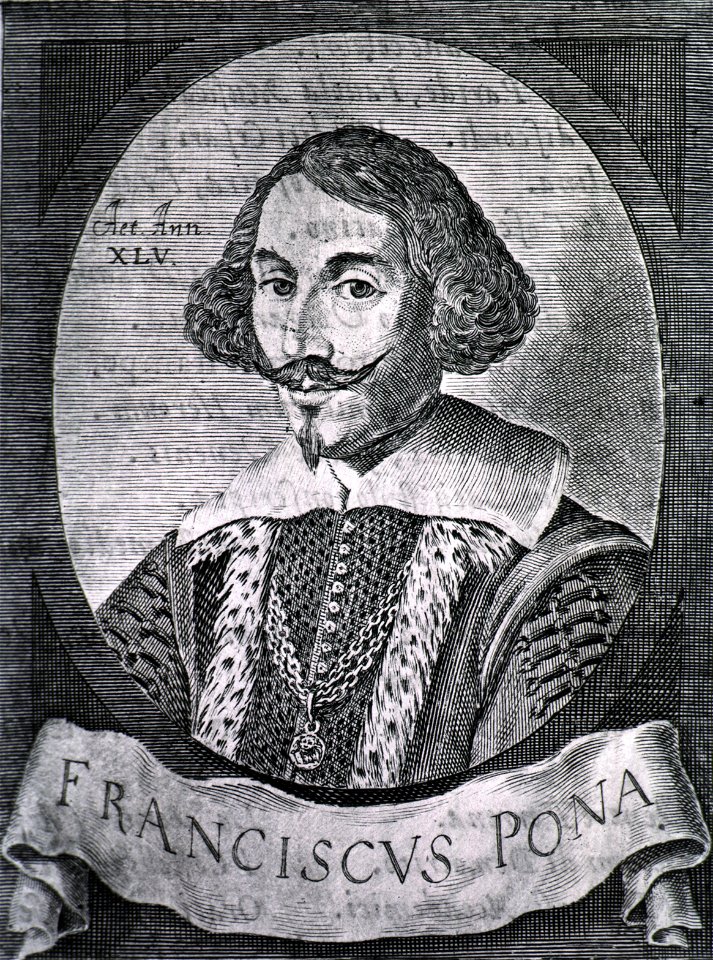 Francesco Pona oval portrait