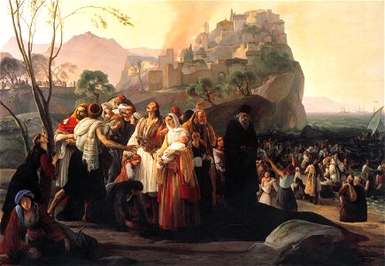 Francesco Hayez - The Refugees of Parga - WGA11213