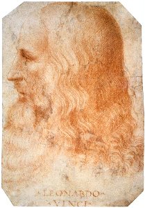 Francesco Melzi - Portrait of Leonardo - WGA14795. Free illustration for personal and commercial use.