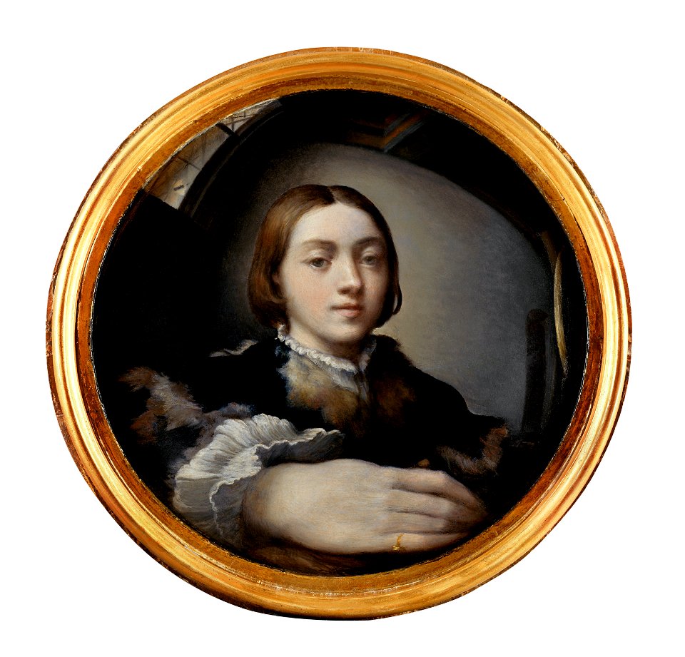 Self-portrait, Parmigianino, from 1523 until 1524