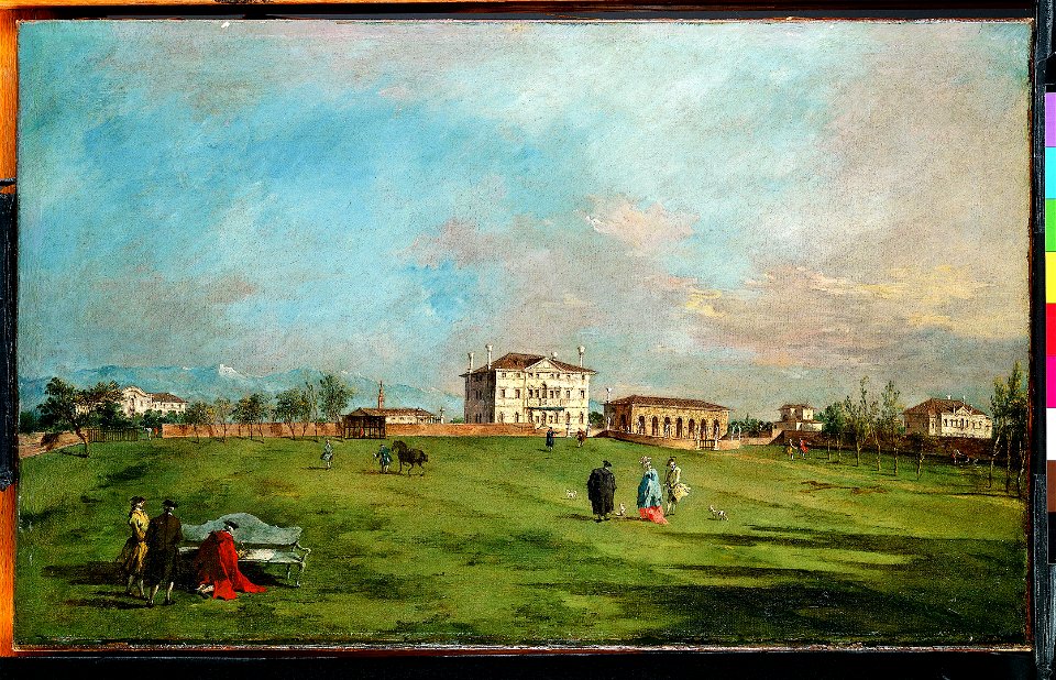 Francesco Guardi - The Villa Loredan, Paese - 2019.141.14 - Metropolitan Museum of Art