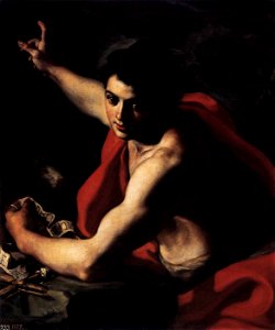 Francesco Solimena - St John the Baptist - WGA21633. Free illustration for personal and commercial use.