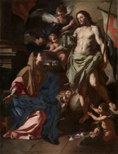 Francesco Solimena - The Risen Christ Appearing to the Virgin - 1971.63 - Cleveland Museum of Art