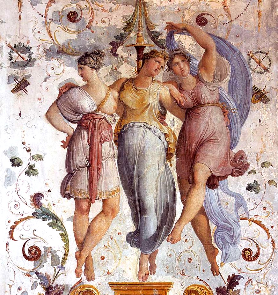 Francesco Hayez - Wall Decoration (detail) - WGA11226