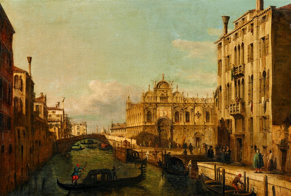 Francesco Zanin Venedig Rio dei Mendicanti und Scuola di San Marco