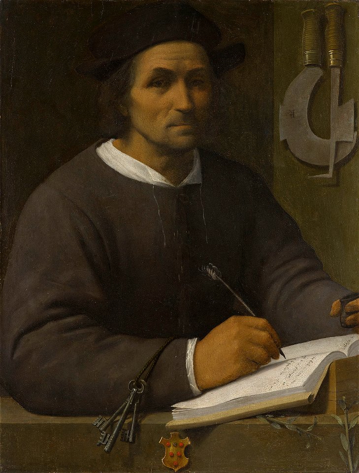Franciabigio (Florence 1484-1525) - Portrait of Jacopo Cennini - RCIN 405766 - Royal Collection