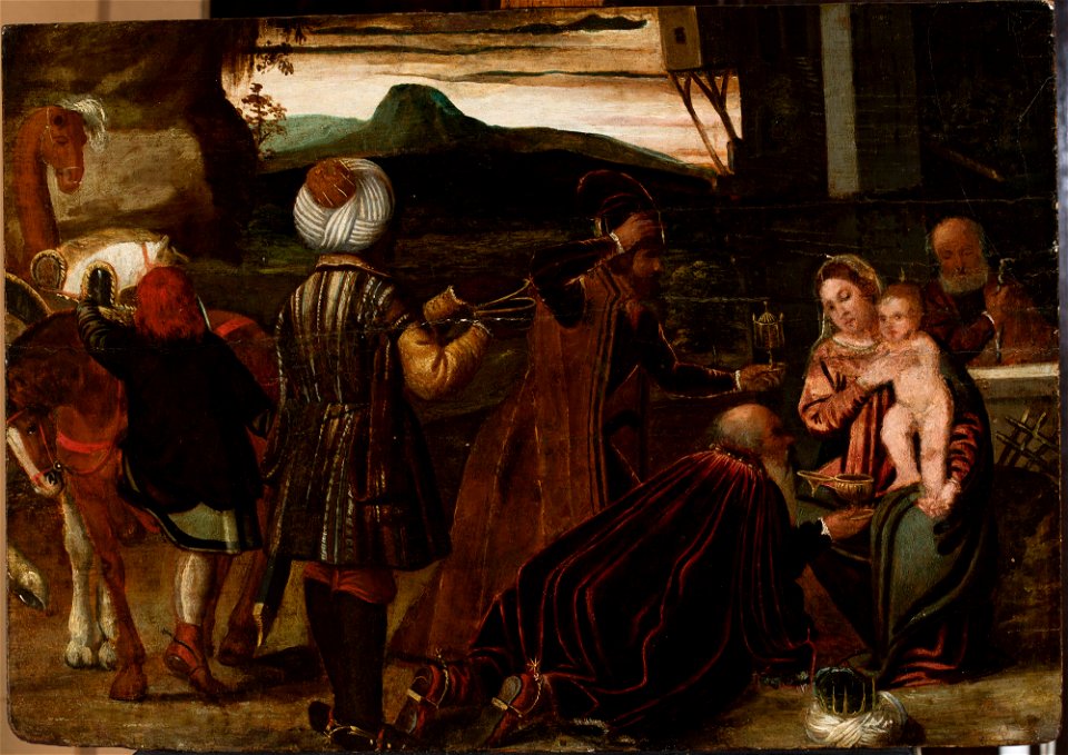 Francesco II Bassano - Adoration of the Magi - 186925 - National Museum in Warsaw