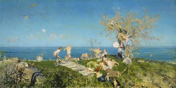 Francesco Paolo Michetti - Springtime and Love - 1901.429 - Art Institute of Chicago