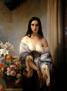 Francesco Hayez Pensiero Malinconico, 1842.