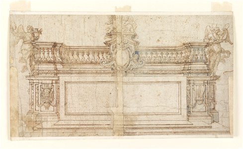 Francesco Solimena - Elevation of an Altar with Alternative Suggestions - Google Art Project