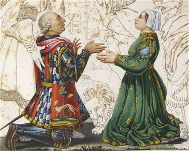 Francesco Sforza and Bianca Visconti