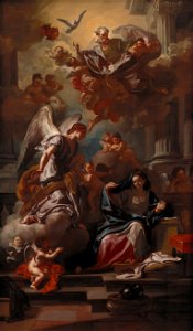 Francesco Solimena - The Annunciation - Google Art Project