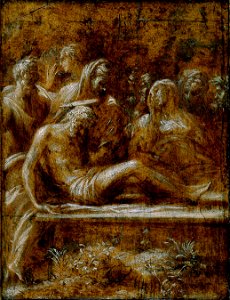 Francesco Mazzola, called Parmigianino - The Entombment of Christ - Google Art Project. Free illustration for personal and commercial use.