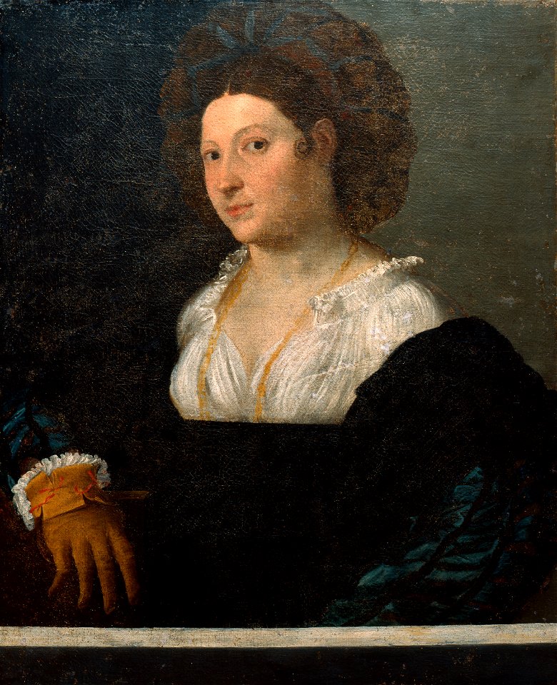 Francesco Torbido - Portrait of a Lady in a Turban - P26w7 - Isabella Stewart Gardner Museum