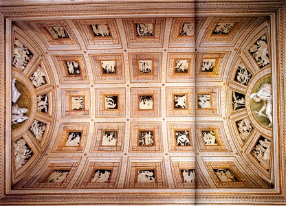 Francesco Primaticcio - Ceiling decoration - WGA18411