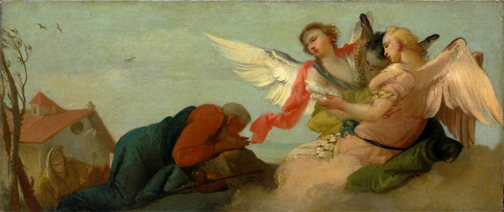 Francesco Zugno - Abraham en de drie engelen