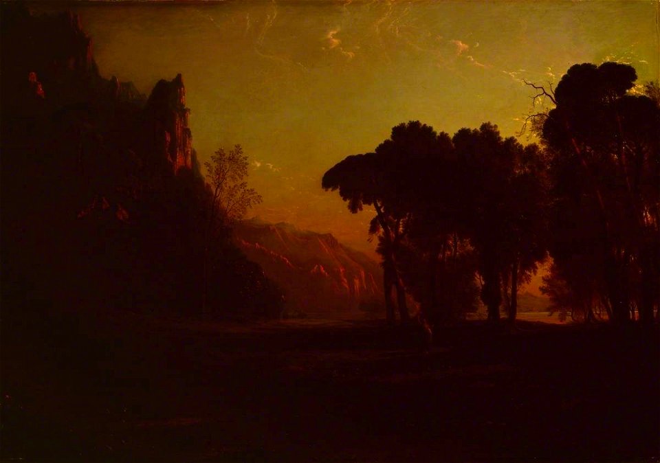 Francis Danby (1793-1861) - The Wood Nymph's Hymn to the Rising Sun - T01132 - Tate