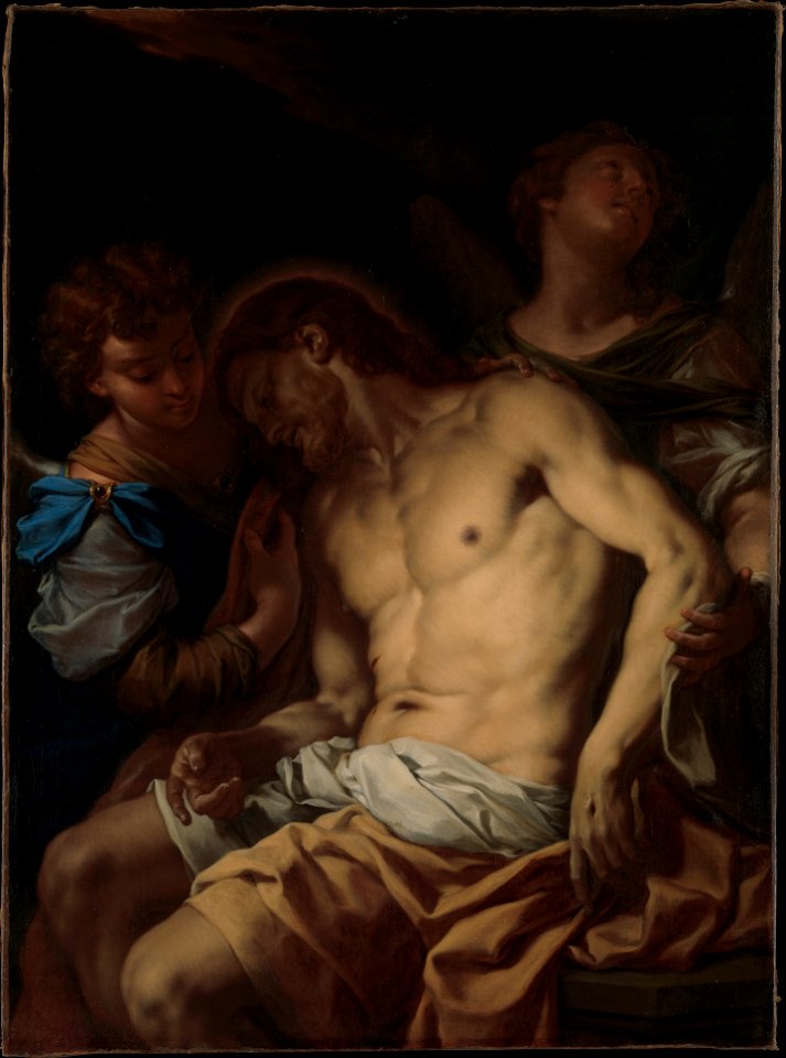 Francesco Trevisani - Dead Christ Supported by Angels