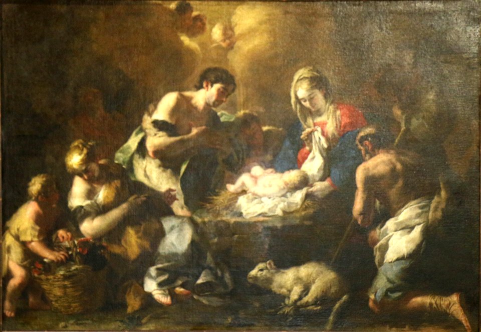 Francesco Solimena-L' Adoration des bergers