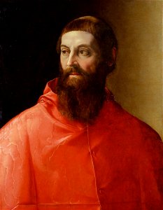 Francesco Salviati - Kardinal Rodolfo Pio, um 1540-1550