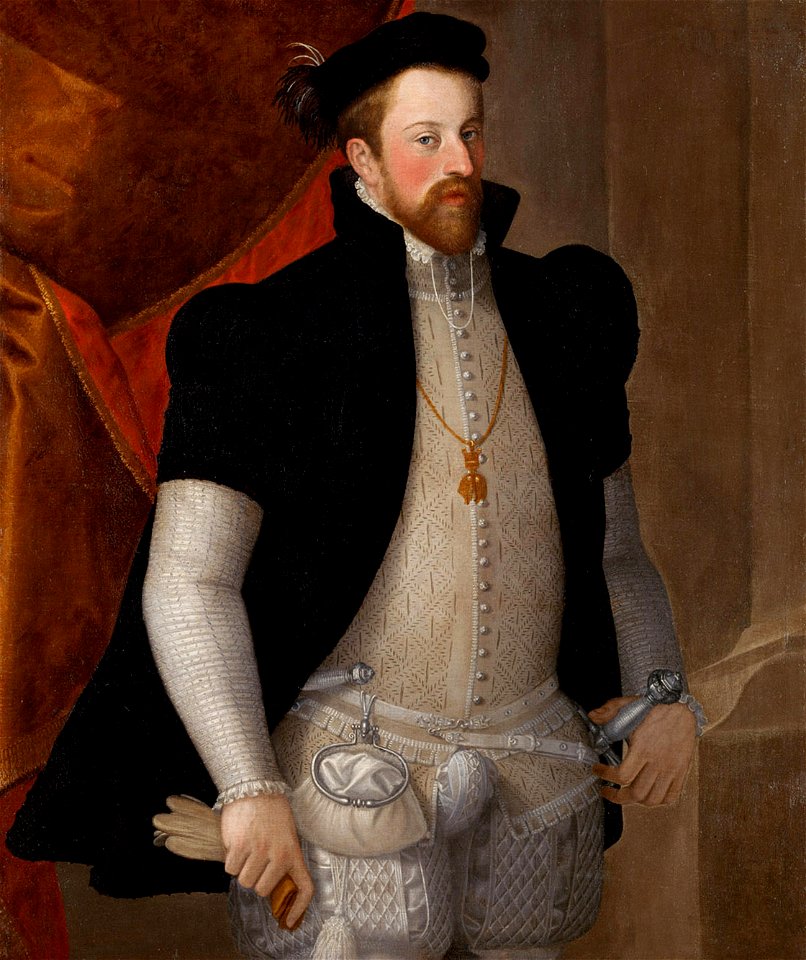 Francesco Terzio (^), , Schloss Ambras Innsbruck - Erzherzog Ferdinand II. (1529-1595), Kniestück - GG 7971 - Kunsthistorisches Museum