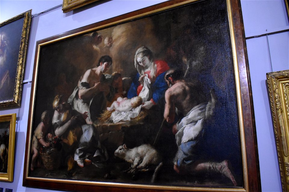 Francesco Solimena - L'adoration des bergers